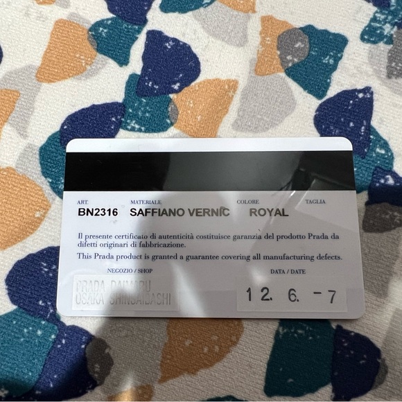 Royal Prada Saffiano bag - Picture 3 of 8